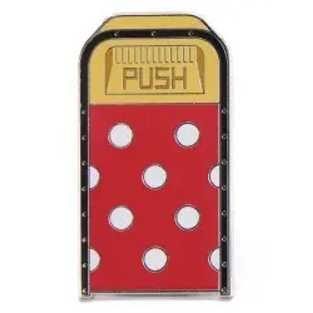 Disney Minnie Mouse Character Trash Can Bin Pin Blind Bag Mystery set